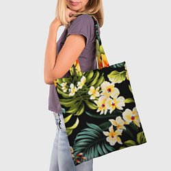 Сумка-шопер Vanguard floral composition Summer, цвет: 3D-принт — фото 2