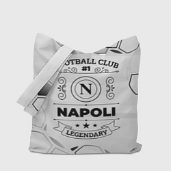 Сумка-шопер Napoli Football Club Number 1 Legendary, цвет: 3D-принт