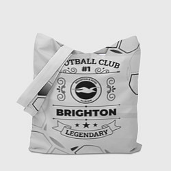 Сумка-шопер Brighton Football Club Number 1 Legendary, цвет: 3D-принт