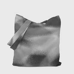 Сумка-шопер В серых тонах абстрактный узор gray abstract patte, цвет: 3D-принт