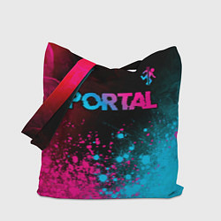 Сумка-шоппер Portal Neon Gradient