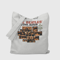 Сумка-шопер The Beatles Second Album, цвет: 3D-принт