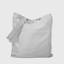Сумка-шопер Газетные точки - текстура, цвет: 3D-принт