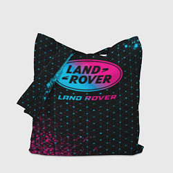 Сумка-шоппер Land Rover - neon gradient