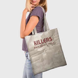 Сумка-шопер Run For Cover Workout Mix - The Killers, цвет: 3D-принт — фото 2