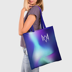 Сумка-шопер Watch Dogs northern cold, цвет: 3D-принт — фото 2