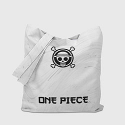 Сумка-шопер One Piece японский шрифт - символ, надпись, цвет: 3D-принт