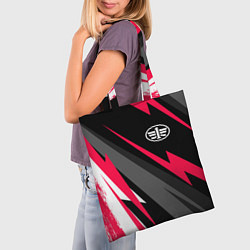 Сумка-шопер FAW fast lines, цвет: 3D-принт — фото 2