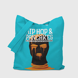 Сумка-шоппер Balaclava hip-hop and pancakes
