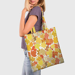 Сумка-шопер Осенний дар, цвет: 3D-принт — фото 2