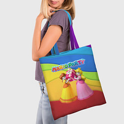 Сумка-шопер Mario Party - Nintendo, цвет: 3D-принт — фото 2