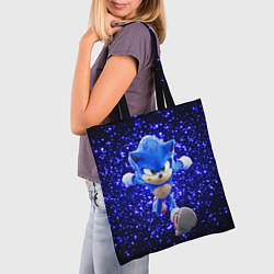 Сумка-шопер Sonic sequins, цвет: 3D-принт — фото 2
