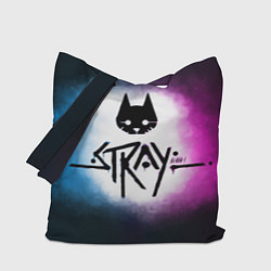 Сумка-шопер Stray black, цвет: 3D-принт