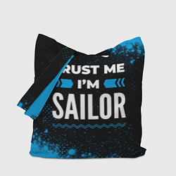 Сумка-шоппер Trust me Im sailor dark