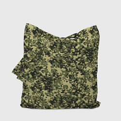 Сумка-шопер Камуфляж Flecktarn Jeitai, цвет: 3D-принт