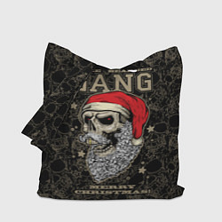 Сумка-шопер We are bearded gang Merry Christmas!, цвет: 3D-принт