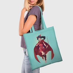 Сумка-шопер Улыбка Морохи - Hanyou no Yashahime, цвет: 3D-принт — фото 2