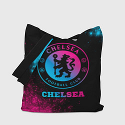 Сумка-шопер Chelsea - neon gradient, цвет: 3D-принт