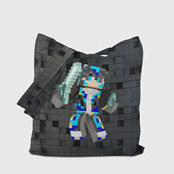 Сумка-шопер Minecraft - character - video game, цвет: 3D-принт