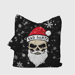 Сумка-шопер Christmas Bad Santa, цвет: 3D-принт