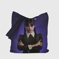 Сумка-шопер Уэнздей, цвет: 3D-принт