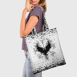 Сумка-шопер Eagle and vegvsir, цвет: 3D-принт — фото 2