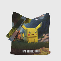 Сумка-шопер Pokеmon Pikachu, цвет: 3D-принт