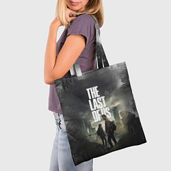 Сумка-шопер TV series The last of us, цвет: 3D-принт — фото 2