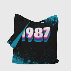 Сумка-шопер Made in 1987: vintage art, цвет: 3D-принт