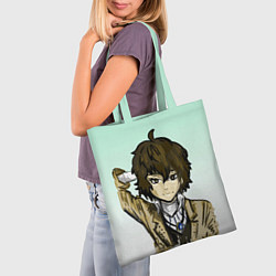 Сумка-шопер Дадзай из аниме, цвет: 3D-принт — фото 2