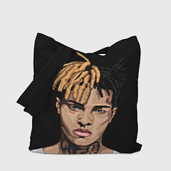 Сумка-шопер XXXTentacion art, цвет: 3D-принт