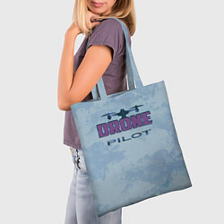 Сумка-шопер Drone pilot 2 0, цвет: 3D-принт — фото 2