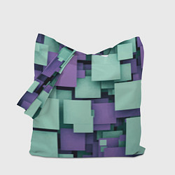 Сумка-шопер Trendy geometric pattern, цвет: 3D-принт