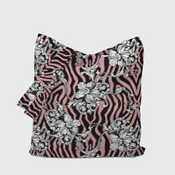 Сумка-шоппер Floral pattern - vanguard
