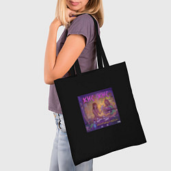 Сумка-шопер Кис кис - ламповый альбом, цвет: 3D-принт — фото 2