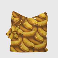 Сумка-шоппер Сочная текстура из бананов