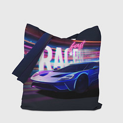 Сумка-шопер Fast racer, цвет: 3D-принт