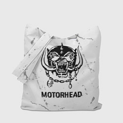 Сумка-шопер Motorhead glitch на светлом фоне, цвет: 3D-принт