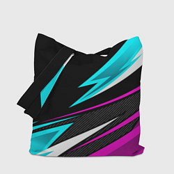 Сумка-шопер Спорт униформа - неон, цвет: 3D-принт