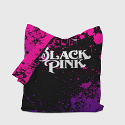 Сумка-шопер Blackpink - neon, цвет: 3D-принт