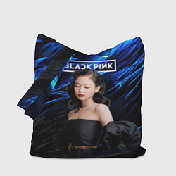 Сумка-шопер BlackPink Jennie, цвет: 3D-принт