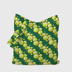 Сумка-шопер Большой теннис - мячики, цвет: 3D-принт