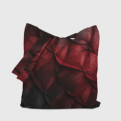 Сумка-шоппер Black red texture