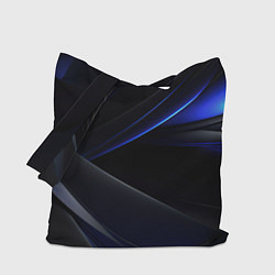 Сумка-шоппер Black blue background