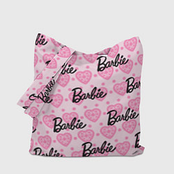 Сумка-шоппер Логотип Барби и розовое кружево