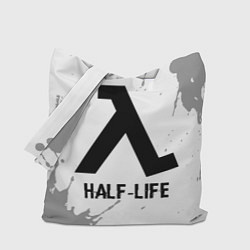 Сумка-шопер Half-Life glitch на светлом фоне, цвет: 3D-принт