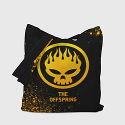 Сумка-шопер The Offspring - gold gradient, цвет: 3D-принт