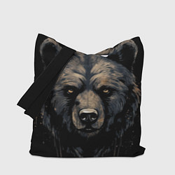 Сумка-шоппер Крупный медведь