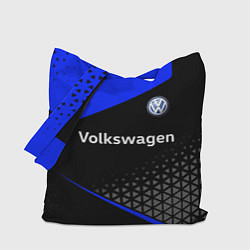 Сумка-шопер Фольцваген - blue uniform, цвет: 3D-принт