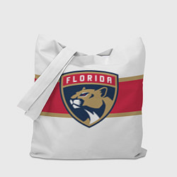 Сумка-шопер Florida panthers - uniform - hockey, цвет: 3D-принт